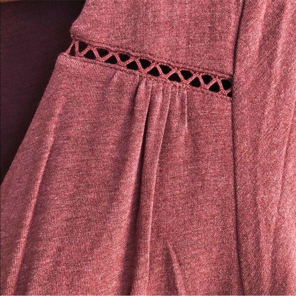 Anthropologie Maeve Wrap dress berry Small - Picture 8 of 12